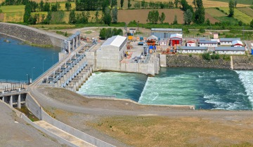  Kumköy Diversion Weir Hydraulic Power Plant 