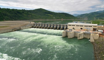  Kumköy Diversion Weir Hydraulic Power Plant 